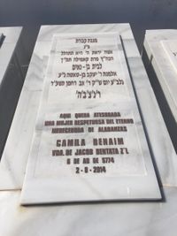 BENAIM CAMILA Vda. JACOB BENTATA